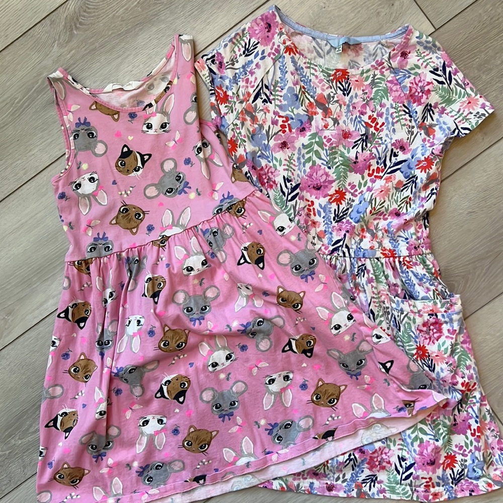 2 Cotton Dress from Joules and H&M